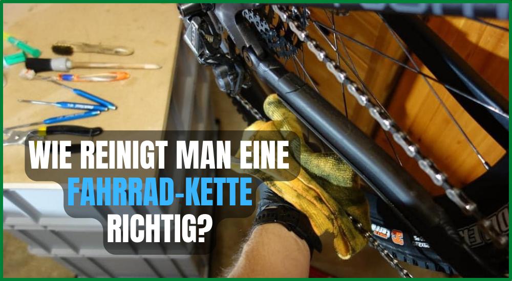 Wie reinigt man eine Mountainbike-Fahrrad-Kette richtig?